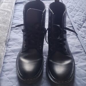 Doc Marten's Black Women's Combat Boots